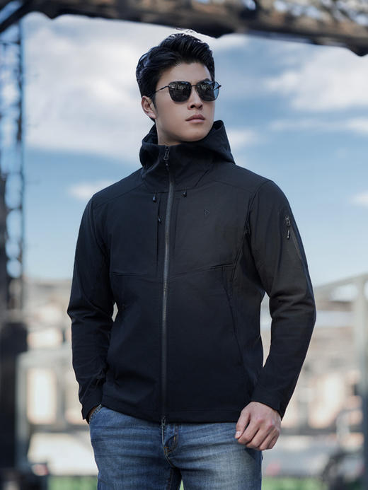 龙牙隐之雪狼战术连帽软壳 商品图0