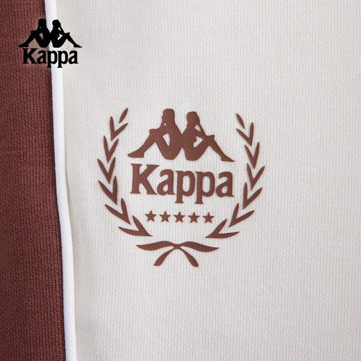 Kappa卡帕背靠背女款运动长裤复古喇叭裤新款修身裤子针织休闲裤K0F22AK03 商品图3