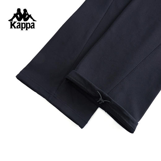 Kappa卡帕背靠背新款运动长裤女复古针织直筒裤松紧腰休闲跑步裤K0F22AK81 商品图4