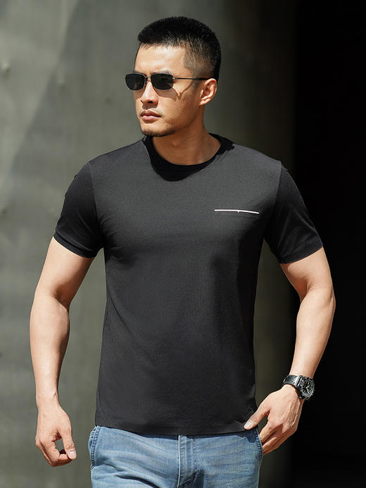 二代龙牙秘冰MERYL凉感抗UV圆领短袖T恤 商品图0