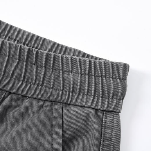 【100棉】罗蒙水洗棉拼接裤子男束脚运动休闲裤长裤工装裤男 商品图4