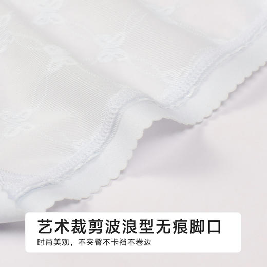 都市丽人薄透丝滑系列锦提花薄透丝滑平角裤LKH5E8 商品图5
