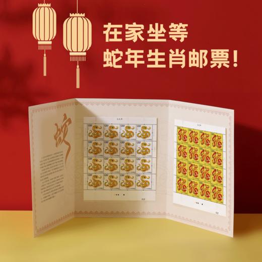 2025乙巳蛇年生肖邮票 大版票/小版票，吉祥喜气新年礼！邮政发行，真品保证 商品图0
