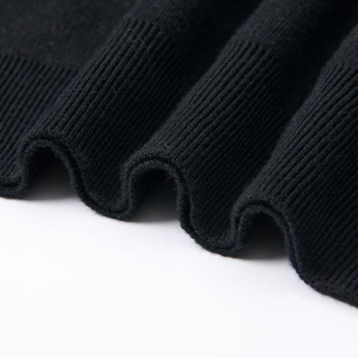 【提花撞色】罗蒙含羊毛假两件男针织衫男秋冬季衬衫长袖毛衣 商品图6