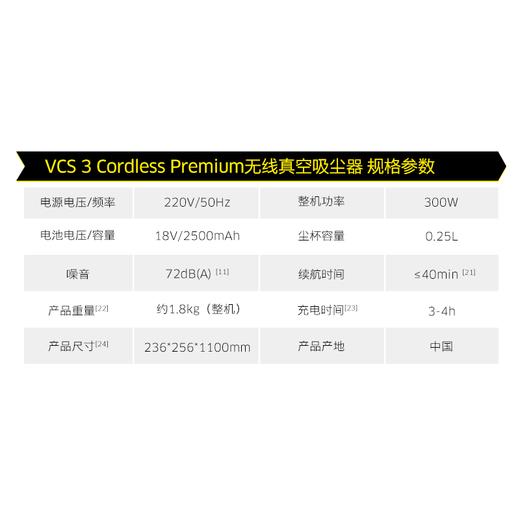 卡赫德国小型强力车家两用大吸力除螨除尘无线手持真空吸尘器VCS3 Premium 商品图7