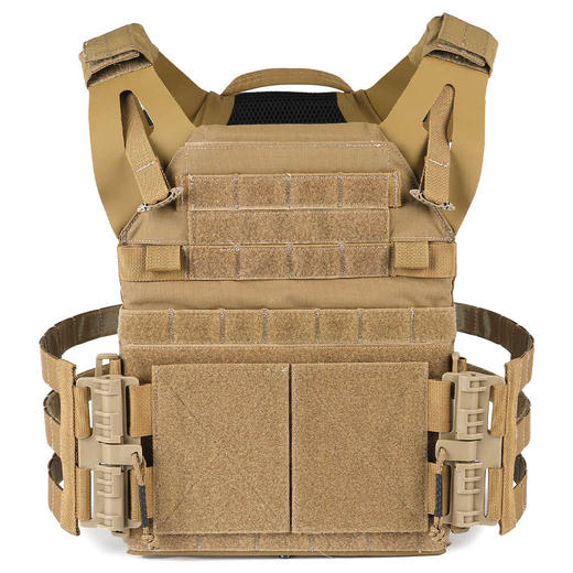 【防泼抗撕 快拆轻量】户外CS轻型战术背心（CP/黑/棕）ds 商品图2