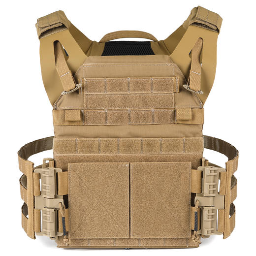 【防泼抗撕 快拆轻量】户外CS轻型战术背心（CP/黑/棕）ds 商品图5