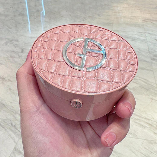 阿玛尼裸棕鳄纹气垫 商品图3