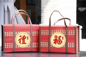 2025菩提树春节吉祥如意纯素礼篮零食礼篮食材礼篮