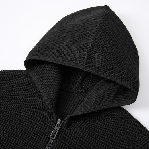 【元宝针】罗蒙经典常青款针织开衫外套毛衣秋冬加厚针织衫男外套 商品图7