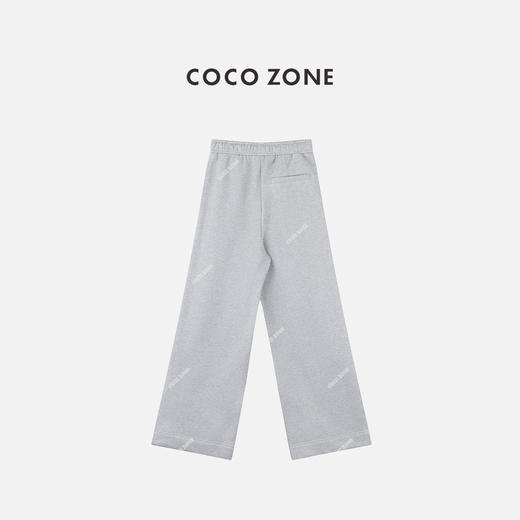 COCO ZONE 100棉时尚简约松紧腰垂感休闲裤CC2C1646 商品图1