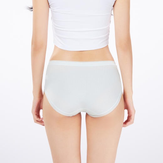 都市丽人薄透丝滑系列锦提花薄透丝滑平角裤LKH5E6 商品图3