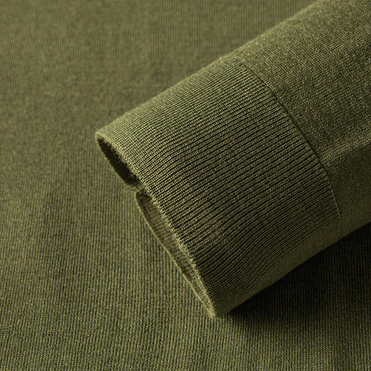 【可机洗100精纺羊毛】罗蒙加厚保暖羊毛衫半高领毛衣男羊毛衫 商品图11