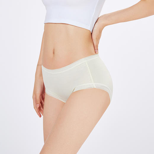 都市丽人薄透丝滑系列提花锦泳薄透丝滑平角裤LKH5I2 商品图2