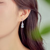 【冰雪葫芦】S925银白玉髓耳饰【JHY-E000969B】 商品缩略图2