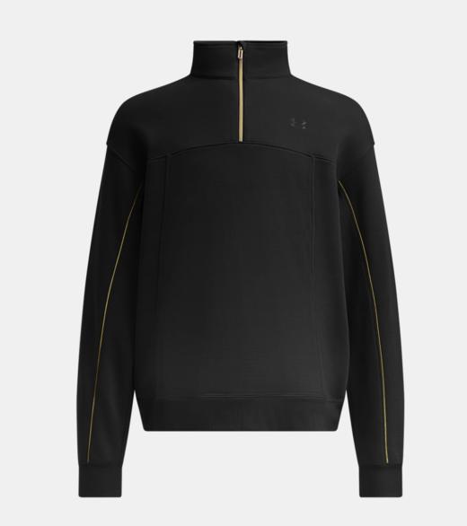 安德玛UA男子CNY中国新年高克重毛圈1/4拉链上衣6006005-001 商品图0