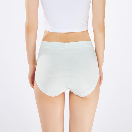 都市丽人宽版包覆系列锦提花宽版包覆平角裤LKH5H3 商品图3