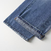 ROMI STUDIO“复古丹宁”精梳长绒棉洗水直筒牛仔裤 431K9167 商品缩略图4