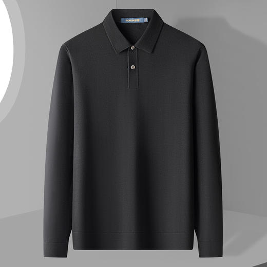 【可机洗100精纺羊毛】罗蒙加厚保暖羊毛衫半高领毛衣男羊毛衫 商品图6