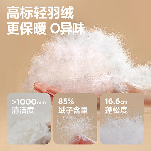 【三防】迷你巴拉男女童撞色保暖连帽羽绒服宝宝轻暖羽绒外套 商品图2