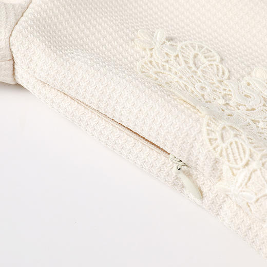 奢姿2025春季新款大码女装胖妹妹优雅连衣裙V领假两件拼接裙子女9951834696 商品图4