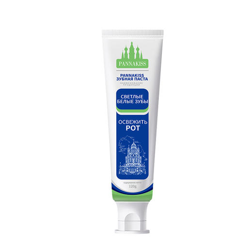 俄罗斯原装进口普娜之吻牙膏 益生菌/木糖醇/烟酰胺 120g/支 商品图7