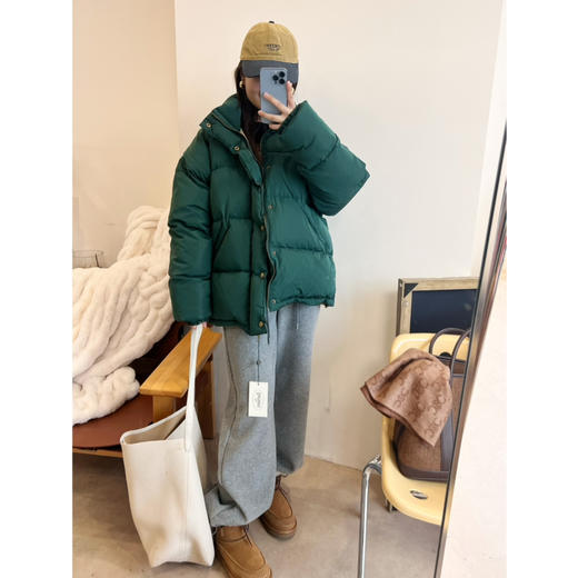2412503   小立领 宽松羽绒服 韩国🇰🇷（7天发货） 商品图5