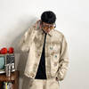 徐太浪痞帅日系复古擦色夹克男2025新款春季工装缉明线设计感外套 商品缩略图1