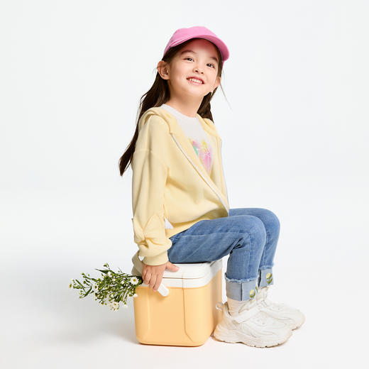 女童针织外套春季新款安奈儿童装实体店同款XG515610 商品图5