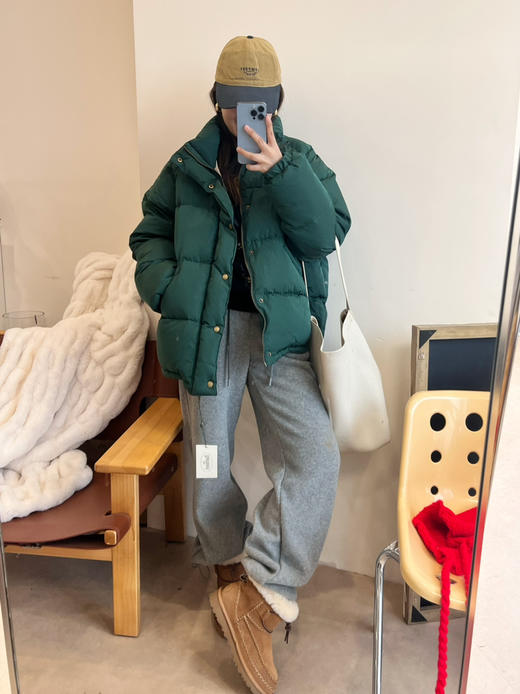 2412503   小立领 宽松羽绒服 韩国🇰🇷（7天发货） 商品图3