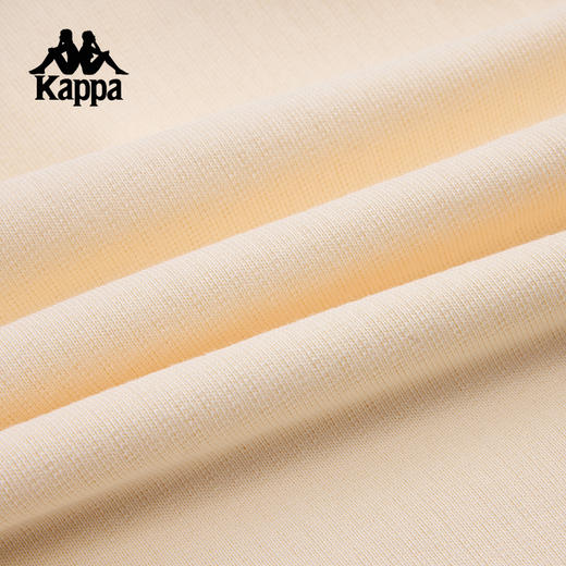 Kappa卡帕背靠背男款针织套头帽衫复古纯棉运动长袖上衣休闲卫衣K0F12MT30 商品图4