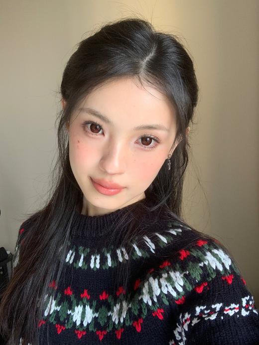 KiraFairy旗下 | 砂糖粉底&红糖鸽血  14.5mm白狮参考着色大直径  | 日抛 一盒10片装 商品图7