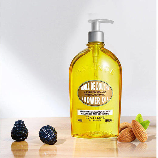 【保税】欧舒丹（L'OCCITANE）甜扁桃味沐浴油500ml 商品图4