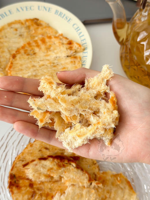 🔥限时1️⃣9️⃣.9️⃣【舟选现烤鱼片】减脂必备！29.9/5袋！再送1️⃣袋  ✅100%深海鳕鱼  ✅8斤鳕鱼出1斤鱼片  ✅低温烘烤，现烤现发  ✅⁠0防腐、⁤0淀粉 商品图6