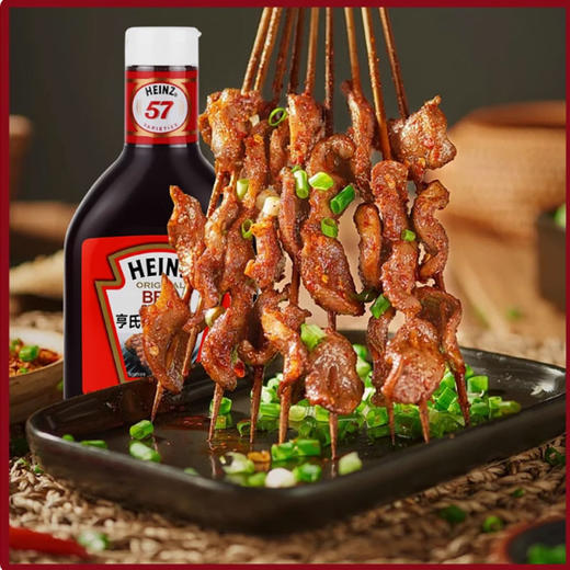 亨氏原味烧烤酱600g*12瓶BBQ牛排酱野外烤肉酱西餐整箱商用批发 商品图4