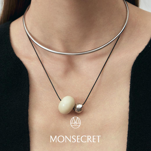 MONSECRET 情绪吊坠项链 商品图3