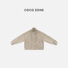 COCO ZONE 秋冬小香风立领拉链外套/连帽马甲CC2D2659 商品缩略图1