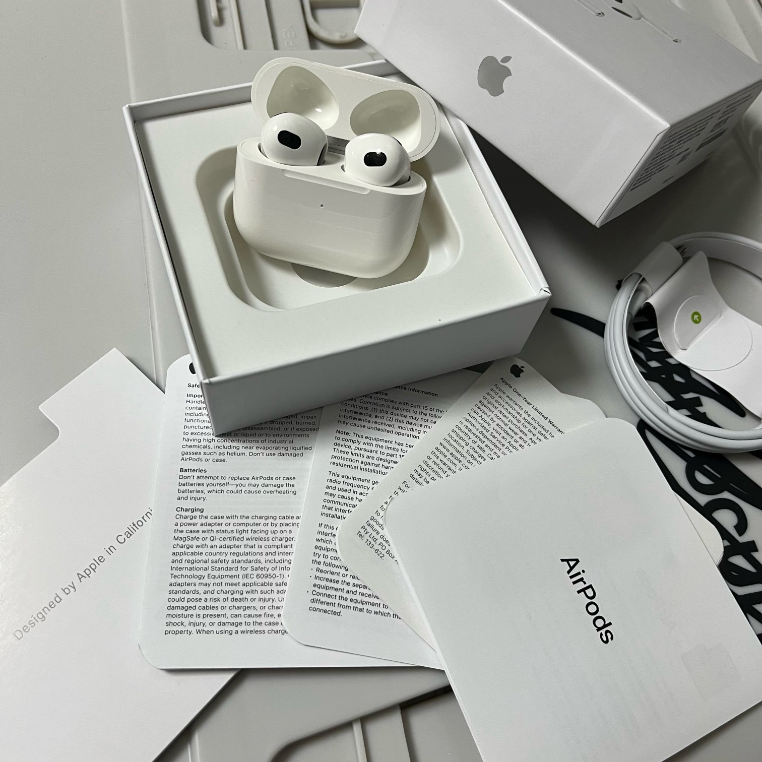 苹果新款 airpods3 [新三代]无线蓝牙耳机 官网版本安卓可用
