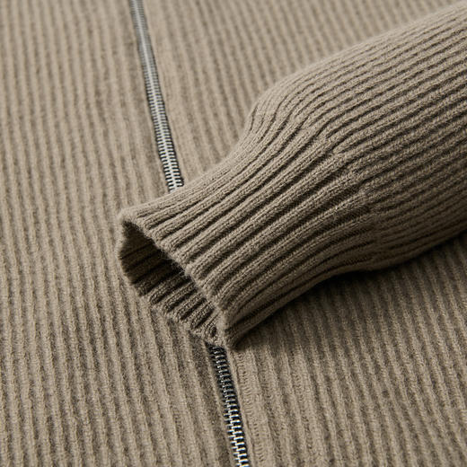 【马鞍肩】罗蒙羊毛衫男100羊毛外套男秋冬加厚保暖男士羊毛衫 商品图7