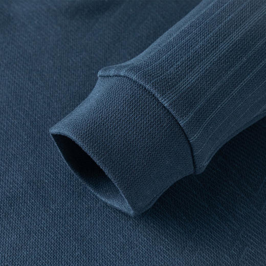 【一件过冬】罗蒙加绒衬衫男士假两件针织衫毛衣秋冬加绒衬衣 商品图6