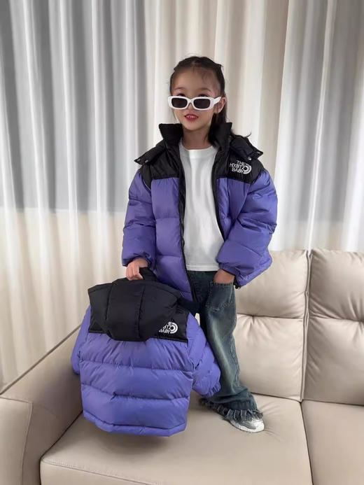 童装新款儿童羽绒棉服中大童加厚连帽男女宝宝防寒服💕 商品图2