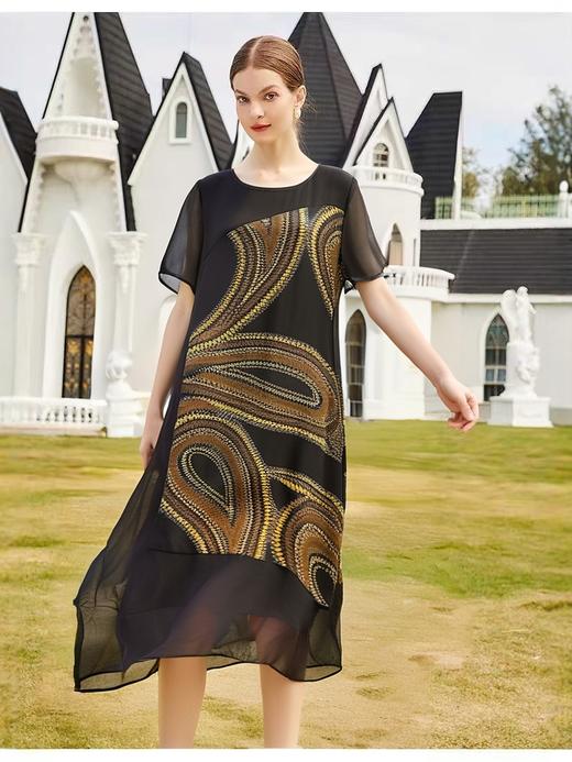 11.11直降到底！！NO退 洛系列- 2191腰果花连衣裙-喜出 商品图1