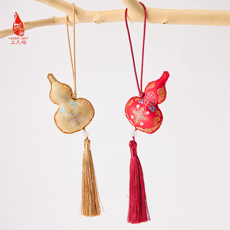 SAINTJOY/上久楷 宋锦挂件  福芦 SPS24A07