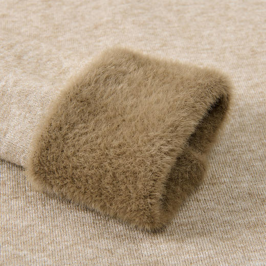 【一体绒】罗蒙加绒加厚毛衣秋冬加绒针织衫保暖毛衫男士毛衣 商品图9