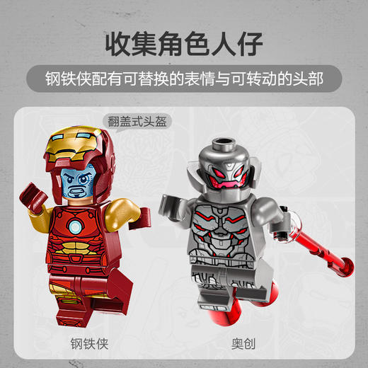 乐高 LEGO钢铁侠机甲大战奥创LEGC76307 商品图3