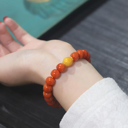 【手串】南红老型珠手串 商品图0