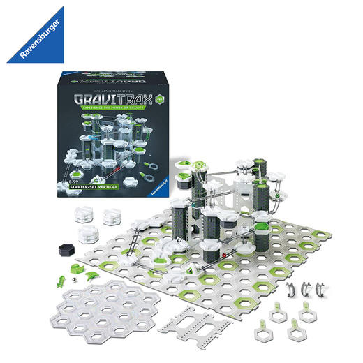 睿思GraviTrax 初始套装-基础版 重力轨道球 适合年龄6岁+ STEAM交互式轨道 益智玩具 自由组件 发挥想象力 -260874 商品图3