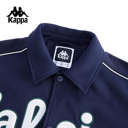 Kappa卡帕背靠背男款针织开身帽衫纯棉运动开衫卫衣休闲外套上衣K0F12WK01 商品图2