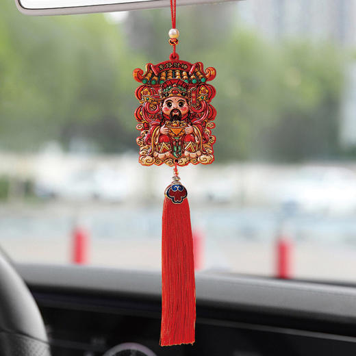 2025新款新年装饰五路财神挂件车载汽车室内元旦过年春节创意礼品 商品图6
