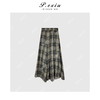 04-3潘依绣丁丁宠粉学院风绒面不规则格纹设计感半身裙 WH00272 商品缩略图1